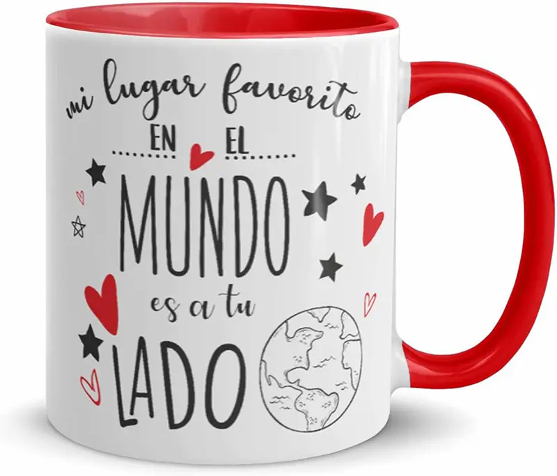 Taza de regalo para parejas